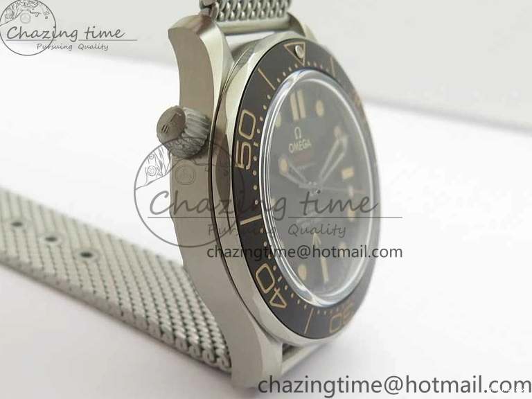0524 Seamaster 300 “No Time to Die” Limited Edition ORF 1:1 Best Edition on SS Mesh Bracelet A8806 (Free Nato Strap) Durable 7866